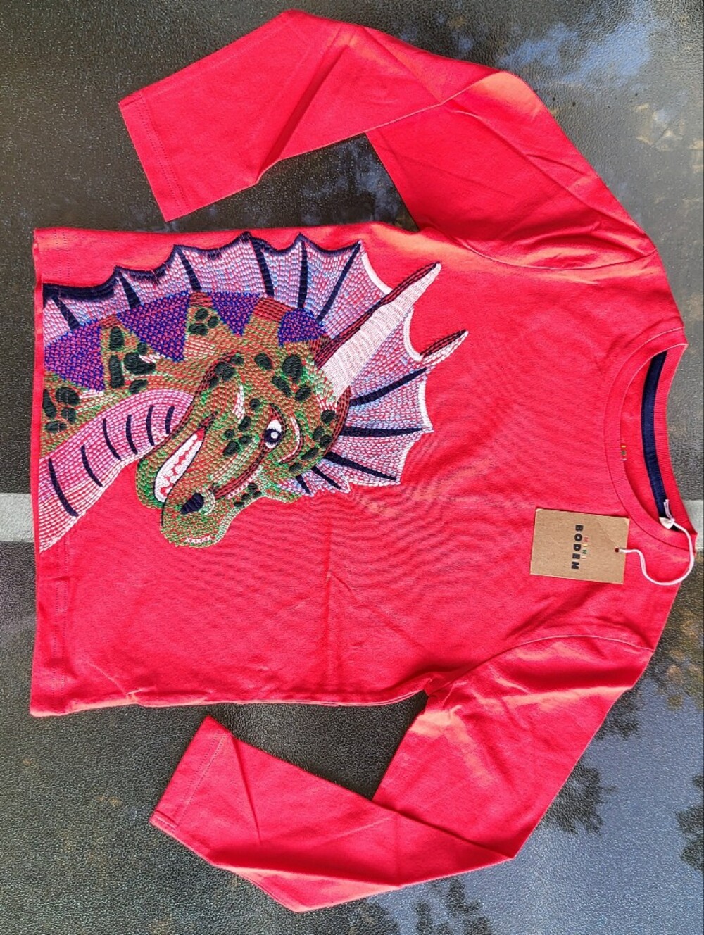 NWT Mini Boden Dragon Tee - Picture 2 of 5